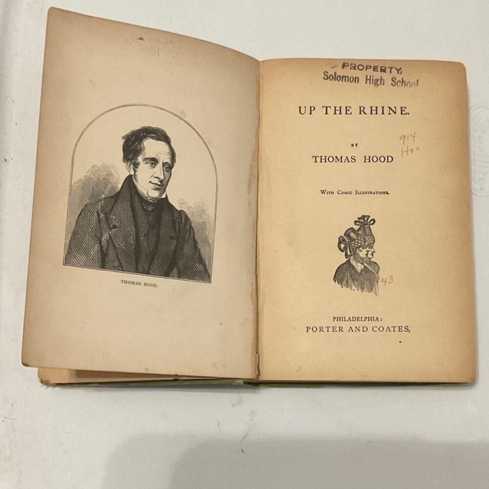 Up the Rhine, 1839 Alta edition by Thomas Hood - Picture 2 of 5